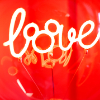 Mickey Mouse Love Decorative LED Neon Bulb