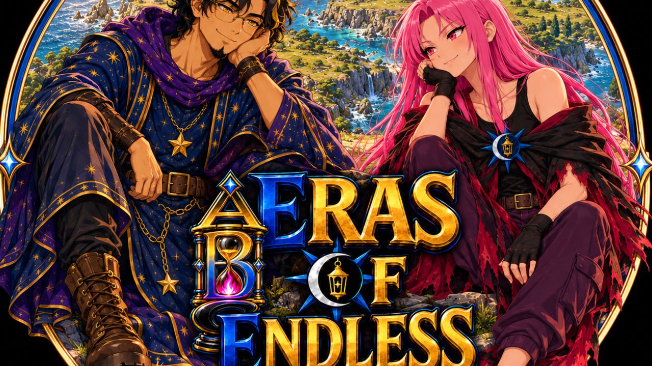 ErasOfEndlessAeven (1st and the beginning of my 3 part series Eras Of Endless/EOE. We meet Bling The World's Most Unwilling Time Traveler! 2nd is Lantern Time:Home which takes place after EOE 400+ years later. 3rd is Lantern Time and final, 520+ years lat