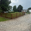 We recently had the pleasure of washing and repainting 500 feet of fence, which turned out amazing!