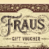 fraus Gift Vouchers