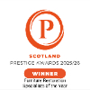Furniture Restoration Specialists of the year 2025/26 AND 2026/2027 Prestige Awards Scotland Winner!