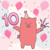 🎉 Porkbun 10th Anniversary Sale! 🎉