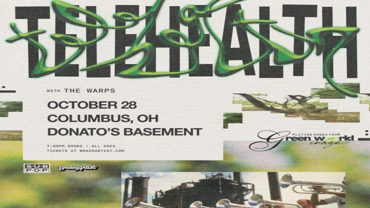 10/28 Telehealth and The Warps at Donato's Basement